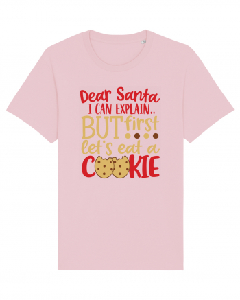 Dear Santa I Can Explain Cotton Pink