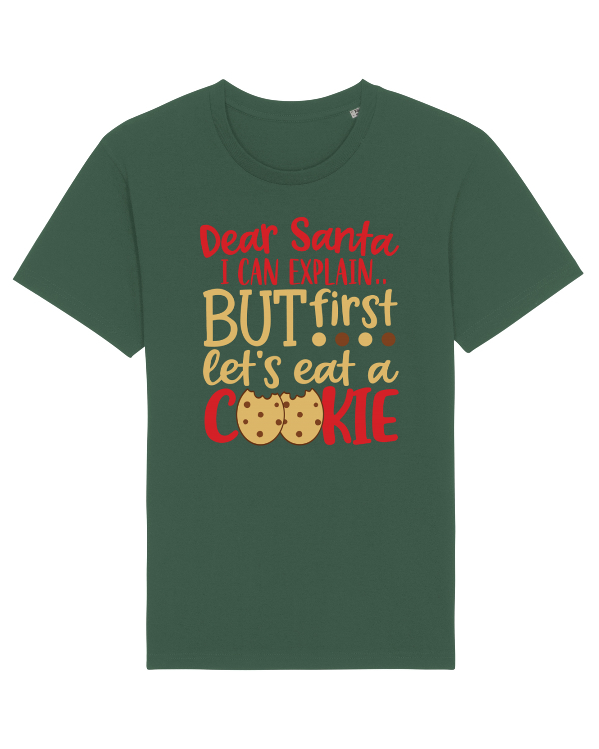 Tricou mânecă scurtă Unisex Rocker Bottle Green