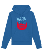 Merry Christmas Santa's Sleigh Hanorac Unisex Drummer