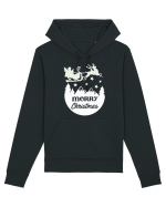 Merry Christmas Santa's Sleigh Hanorac Unisex Drummer