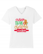 Cuter Than A Christmas Cookie Tricou mânecă scurtă guler V Bărbat Presenter