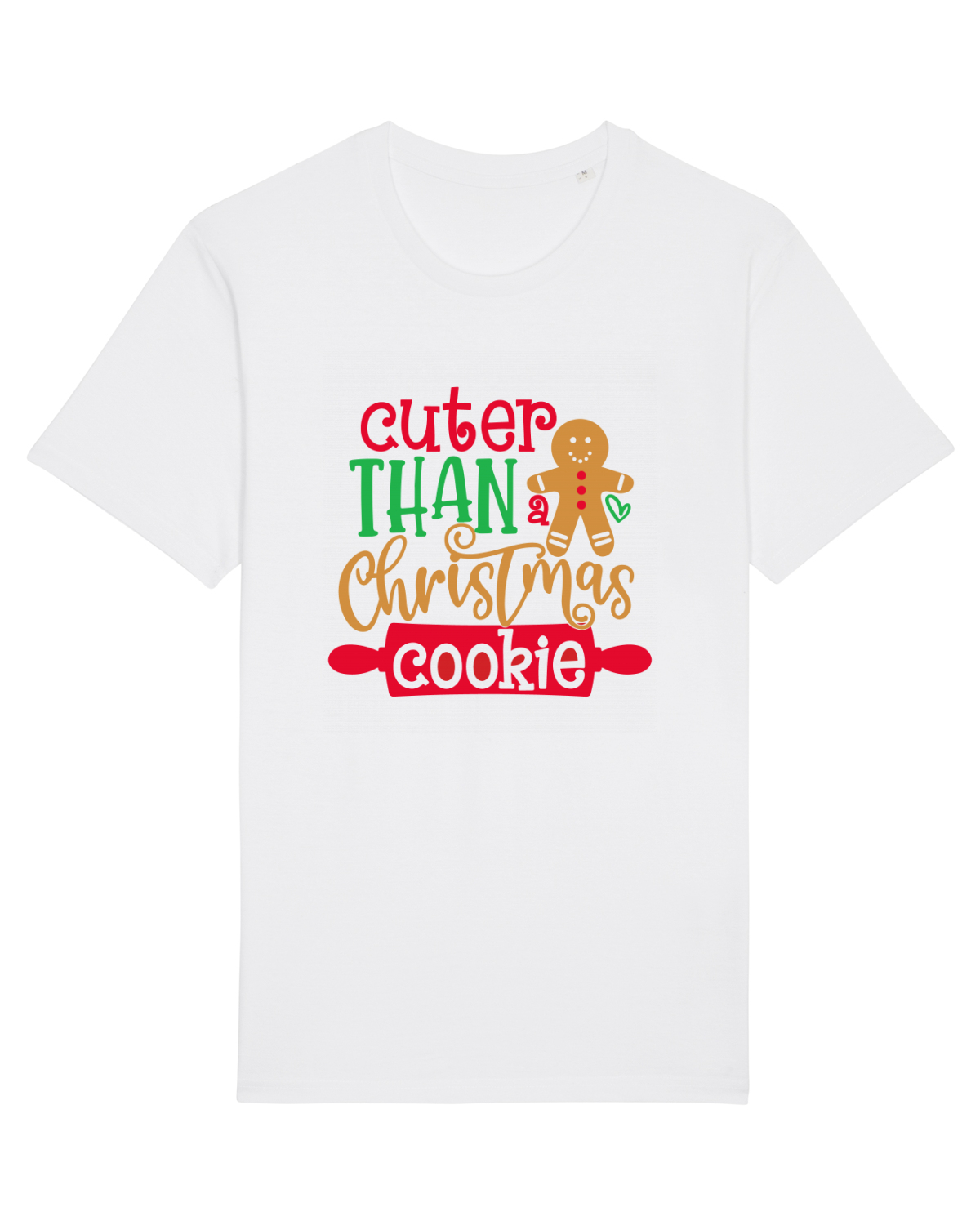 Tricou mânecă scurtă Unisex Rocker White