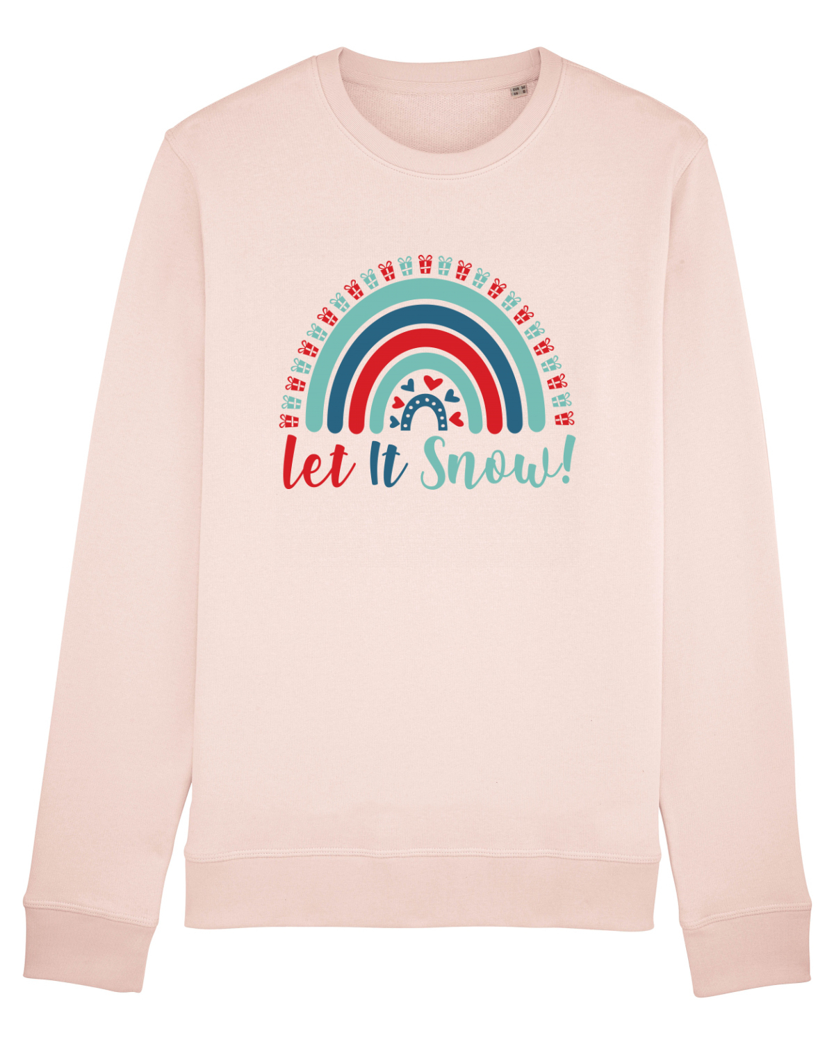 Bluză mânecă lungă Unisex Rise Candy Pink