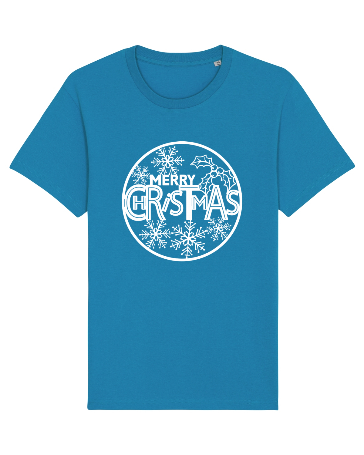 Tricou mânecă scurtă Unisex Rocker Azur