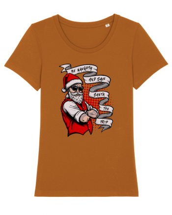Naughty Tattooed Santa Roasted Orange