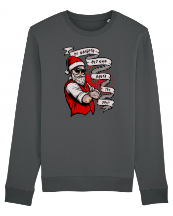 Naughty Tattooed Santa Anthracite