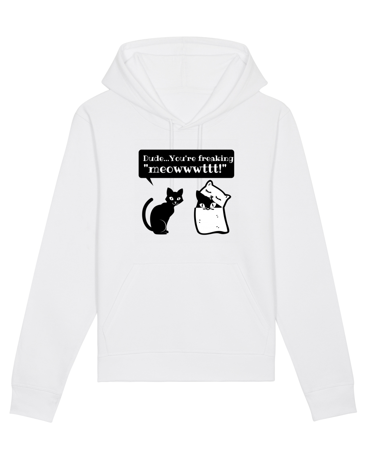 Hanorac Unisex Drummer White