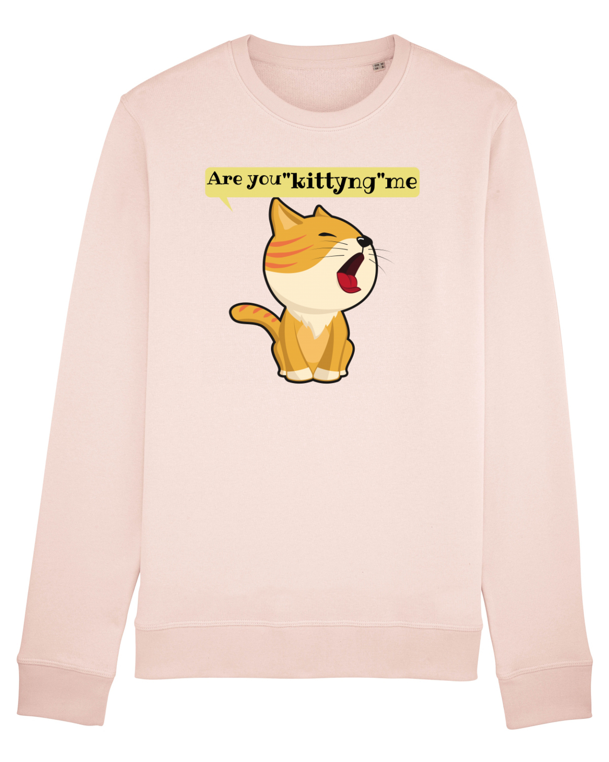 Bluză mânecă lungă Unisex Rise Candy Pink