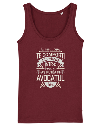 As putea fi avocatul tau Burgundy