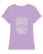 As putea fi avocatul tau Tricou mânecă scurtă guler larg fitted Damă Expresser