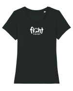 you got to fight W Tricou mânecă scurtă guler larg fitted Damă Expresser
