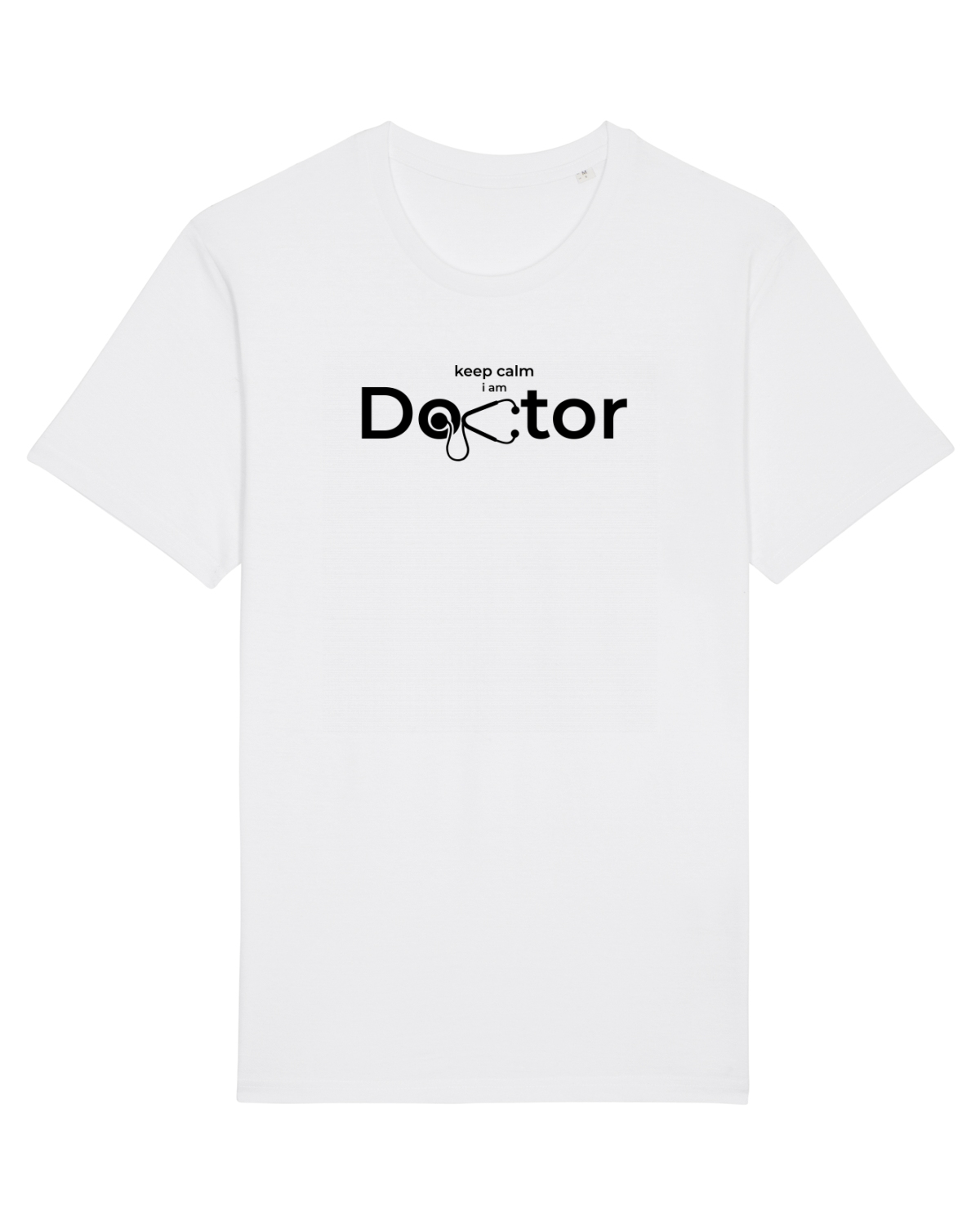 Tricou mânecă scurtă Unisex Rocker White
