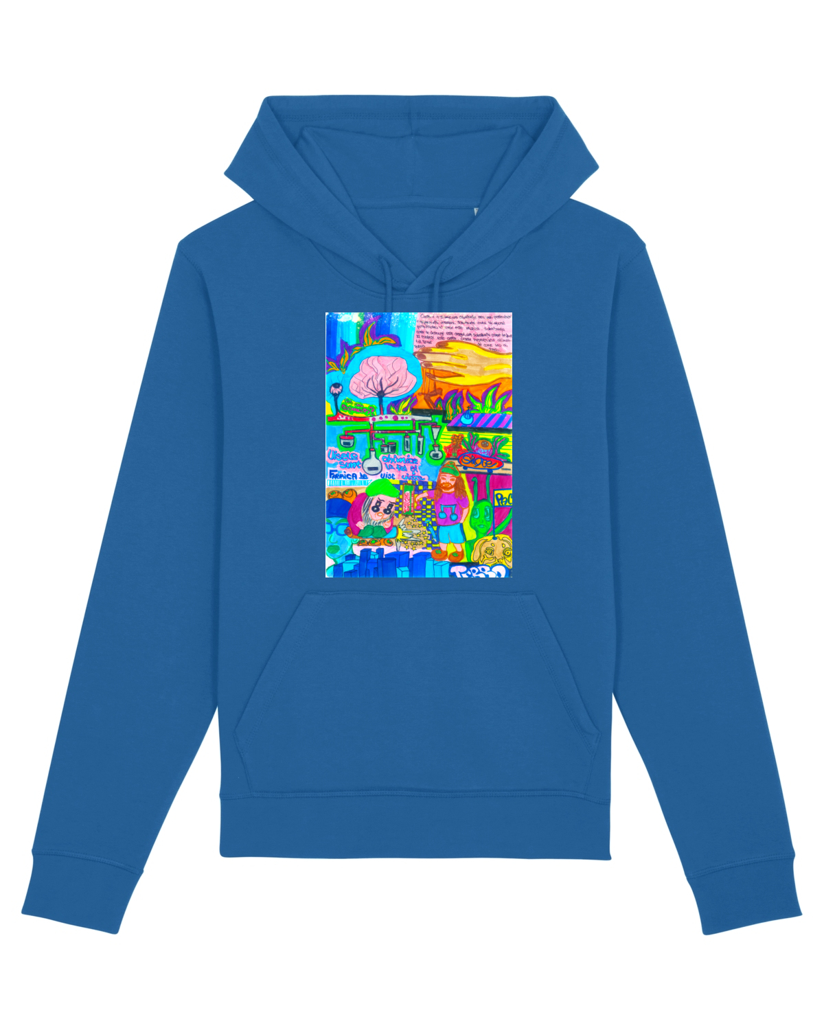 Hanorac Unisex Drummer Royal Blue
