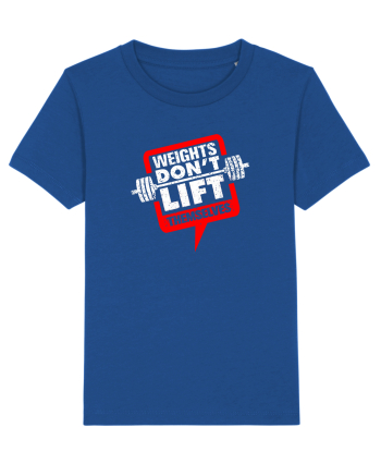 lift weights Majorelle Blue