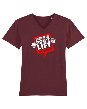lift weights Burgundy