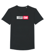 bellaciao Tricou mânecă scurtă guler larg Bărbat Skater