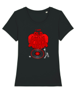 old school Tricou mânecă scurtă guler larg fitted Damă Expresser