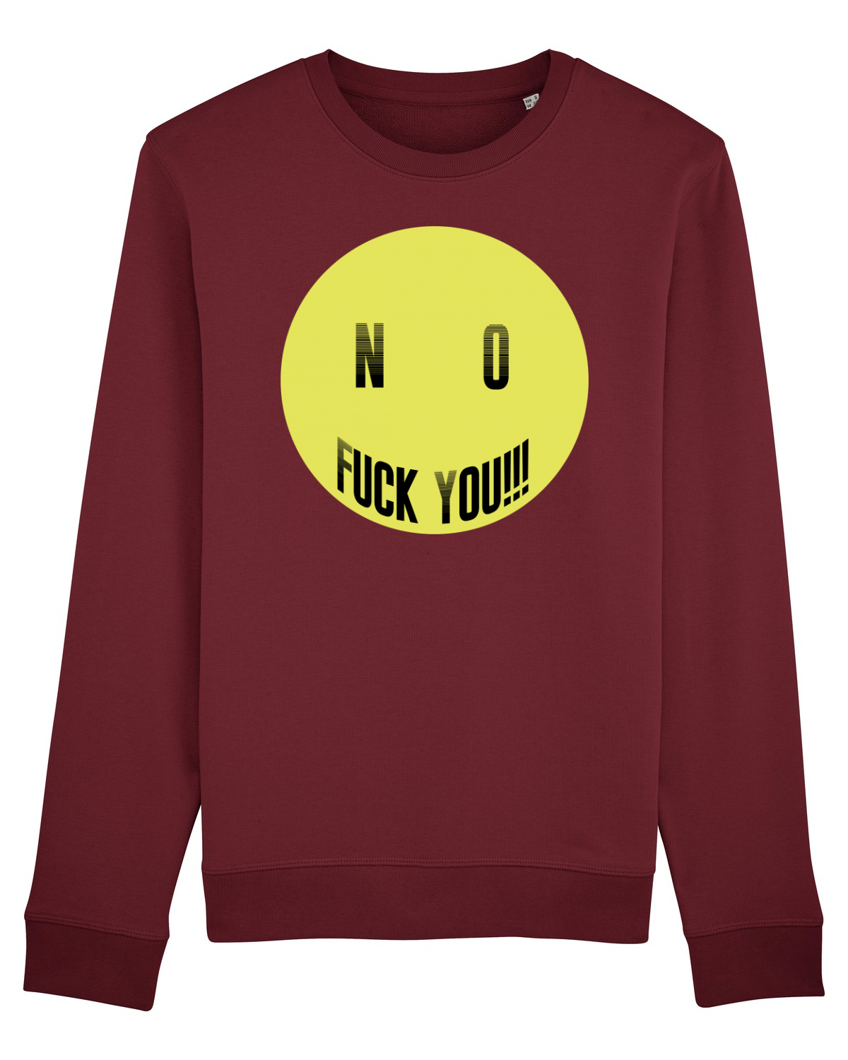 Bluză mânecă lungă Unisex Rise Burgundy