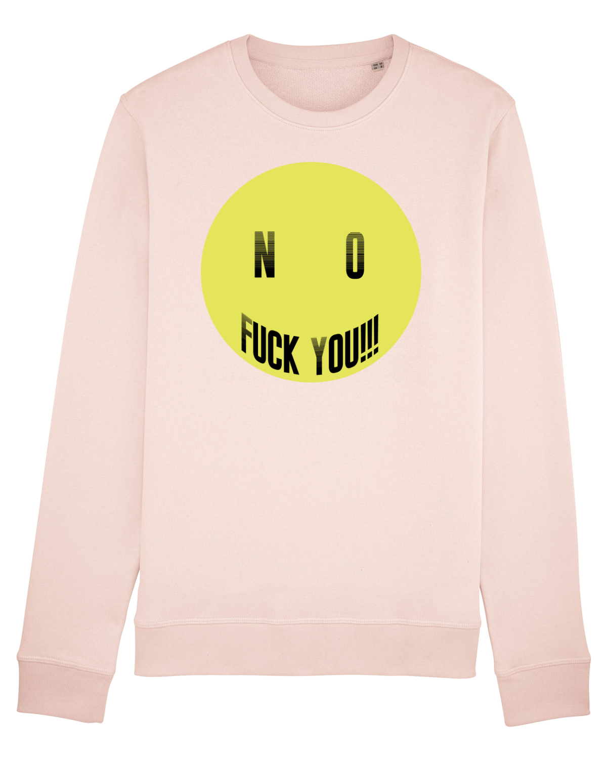 Bluză mânecă lungă Unisex Rise Candy Pink