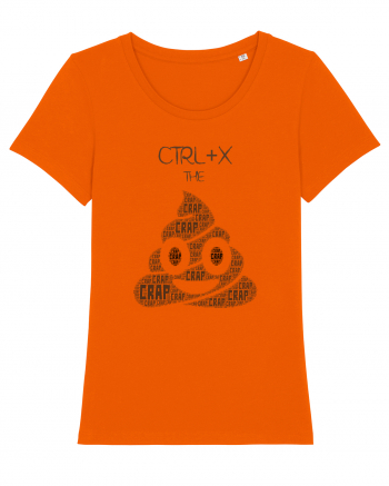 Ctrl+x  the Crap Bright Orange