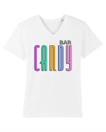 Candy bar Tricou mânecă scurtă guler V Bărbat Presenter