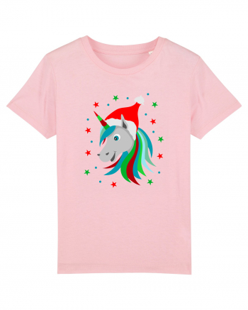 Unicorn Craciun Cotton Pink