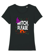 Witch please Tricou mânecă scurtă guler larg fitted Damă Expresser