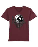 Minimal speaker Tricou mânecă scurtă guler V Bărbat Presenter