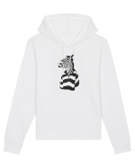 Cool Funky Zebra Hanorac Unisex Drummer