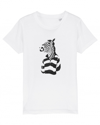 Cool Funky Zebra White