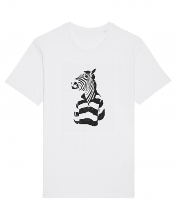 Cool Funky Zebra White