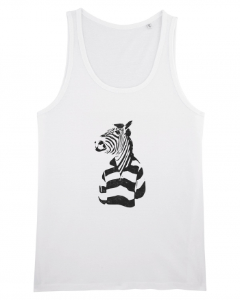 Cool Funky Zebra White