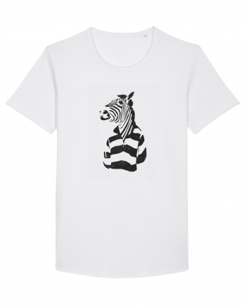 Cool Funky Zebra White