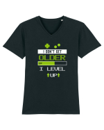 I don't get older I level Up Tricou mânecă scurtă guler V Bărbat Presenter