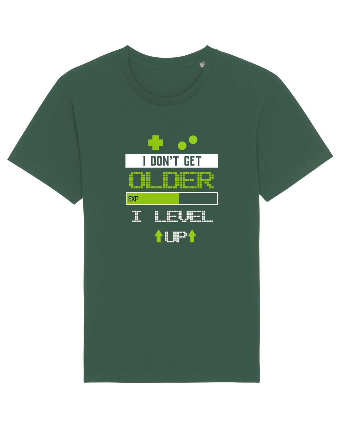 Tricou mânecă scurtă Unisex Rocker Bottle Green