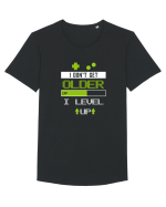 I don't get older I level Up Tricou mânecă scurtă guler larg Bărbat Skater