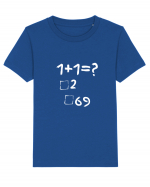 1+1=? Tricou mânecă scurtă  Copii Mini Creator