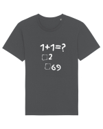 1+1=? Tricou mânecă scurtă Unisex Rocker