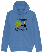 Merry what? Hanorac cu fermoar Unisex Connector