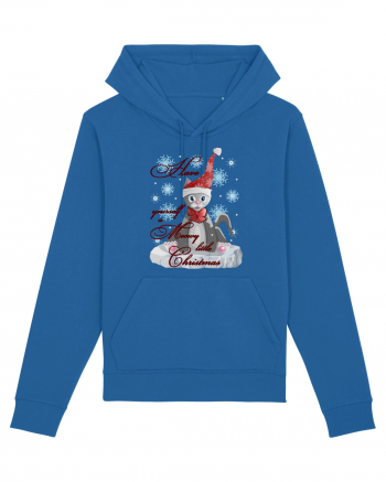 Meowy Christmas Royal Blue