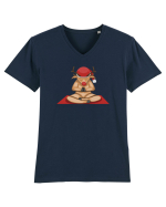 Ren meditatie Tricou mânecă scurtă guler V Bărbat Presenter