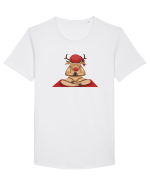 Ren meditatie Tricou mânecă scurtă guler larg Bărbat Skater