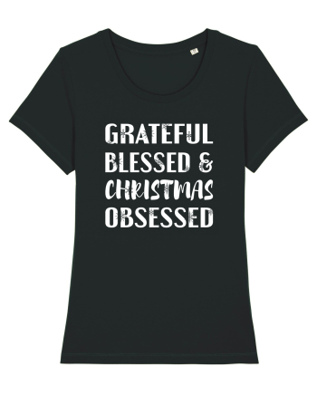 Christmas obsessed Black