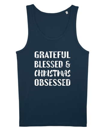 Christmas obsessed Navy