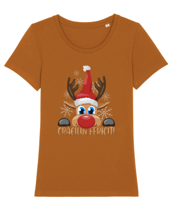 Craciun fericit cu ren Roasted Orange