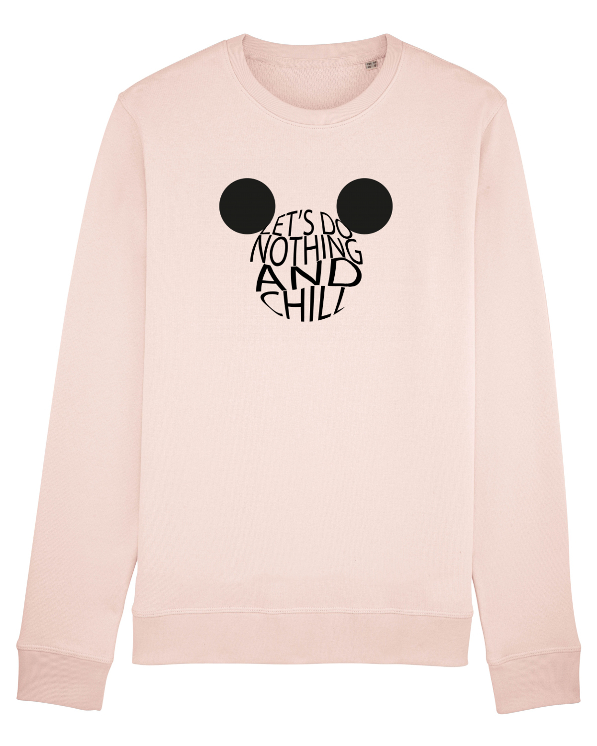 Bluză mânecă lungă Unisex Rise Candy Pink