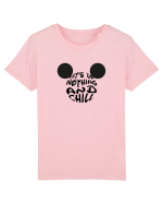 Let's do Nothing and Chill Design  Tricou mânecă scurtă  Copii Mini Creator