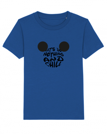 Let's do Nothing and Chill Design  Majorelle Blue