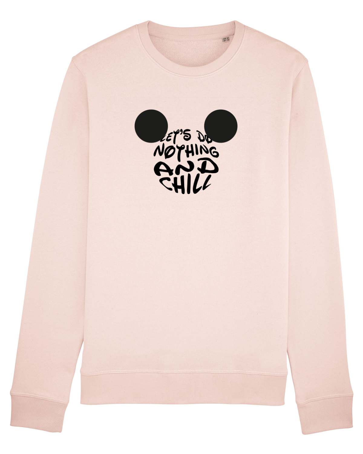Bluză mânecă lungă Unisex Rise Candy Pink