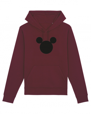 Mickey Mouse Design Burgundy